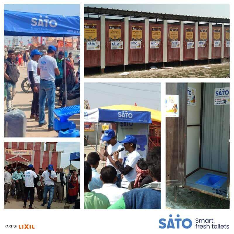 SATO contributes towards making the Kumbh Mela in India, Clean and Safe!