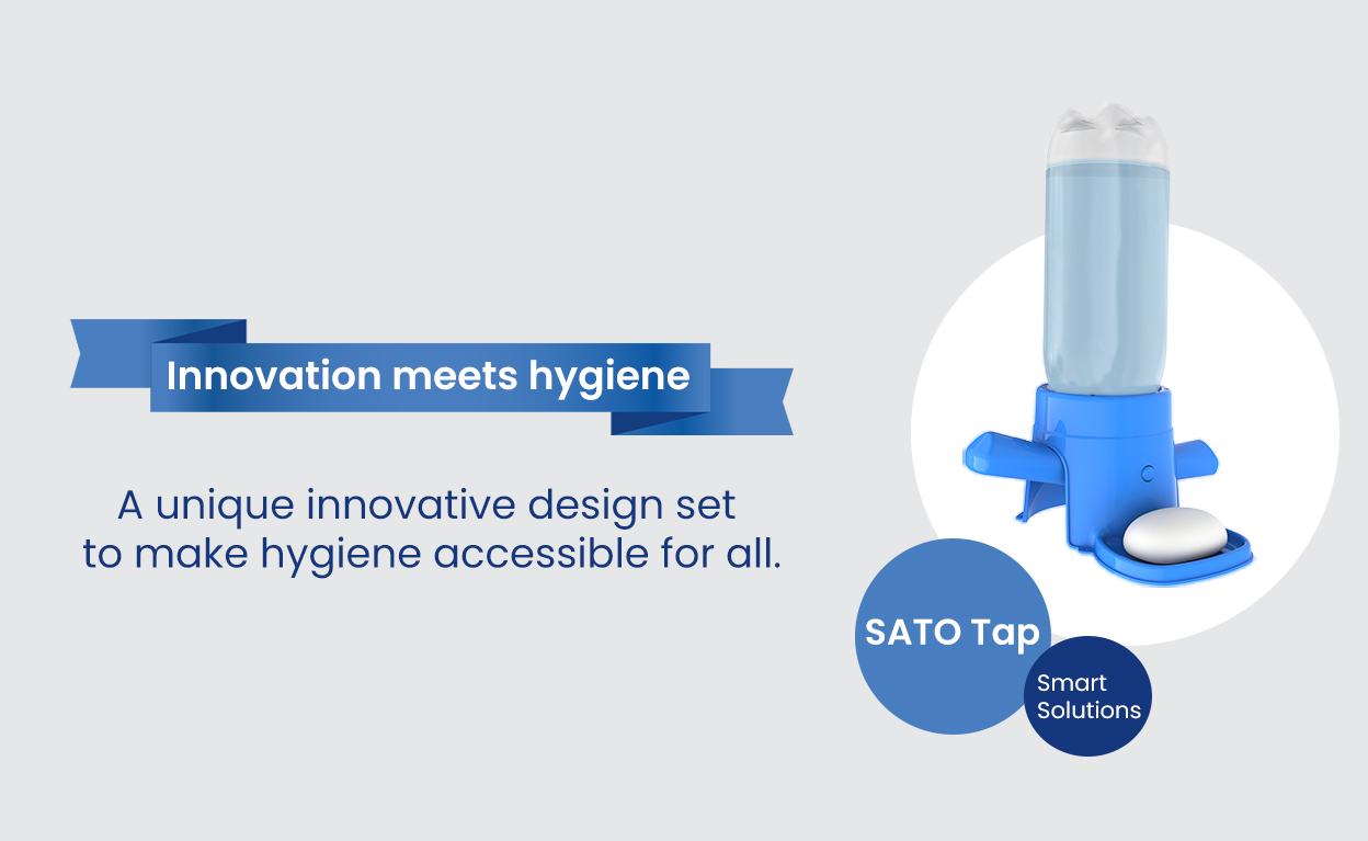 As part of our commitment to stem the global spread of COVID-19, we have introduced SATO Tap, an affordable handwashing solution for local communities around the world.